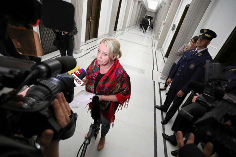 Protest opiekunów niepełnosprawnych i ich samych w Sejmie nadal trwa.