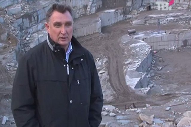 Polski biznesmen Zenon Kiszkiel, któremu sitwa Janukowycza zamknęła kopalnię granitu. Jest rozczarowany tym rynkiem.