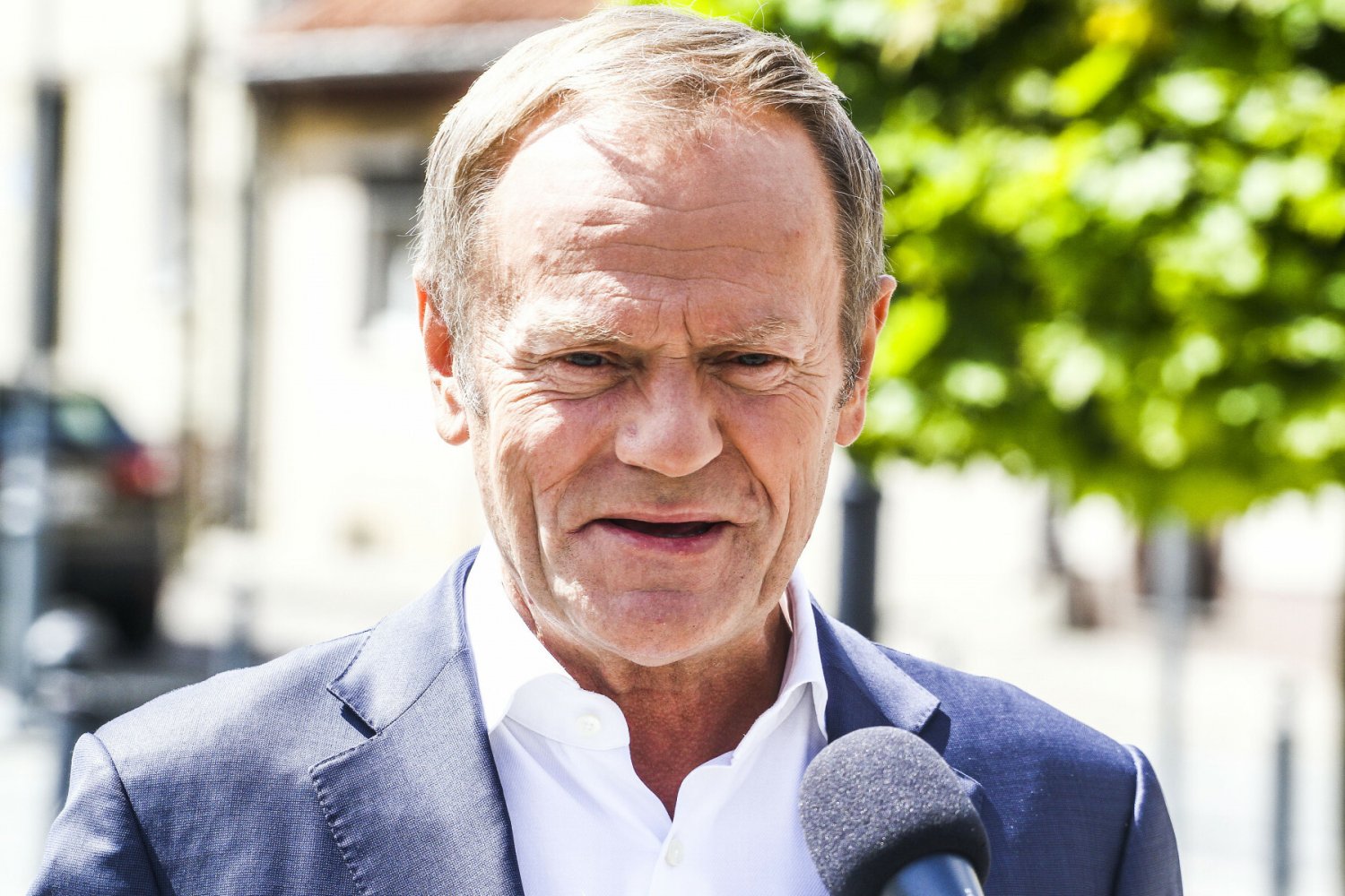 Donald Tusk skomentował swoją popularność w "Wiadomościach".