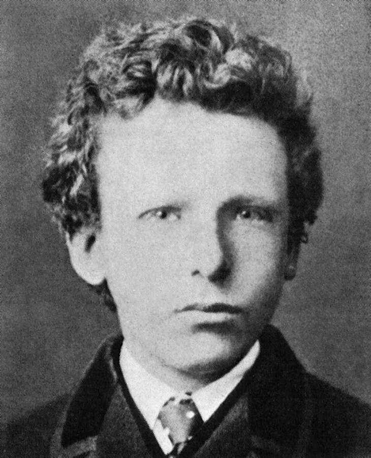 Vincent van Gogh w wieku 13 lat