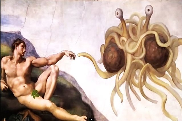 Sąd odmówił rejestracji kościoła Latającego Potwora Spaghetti