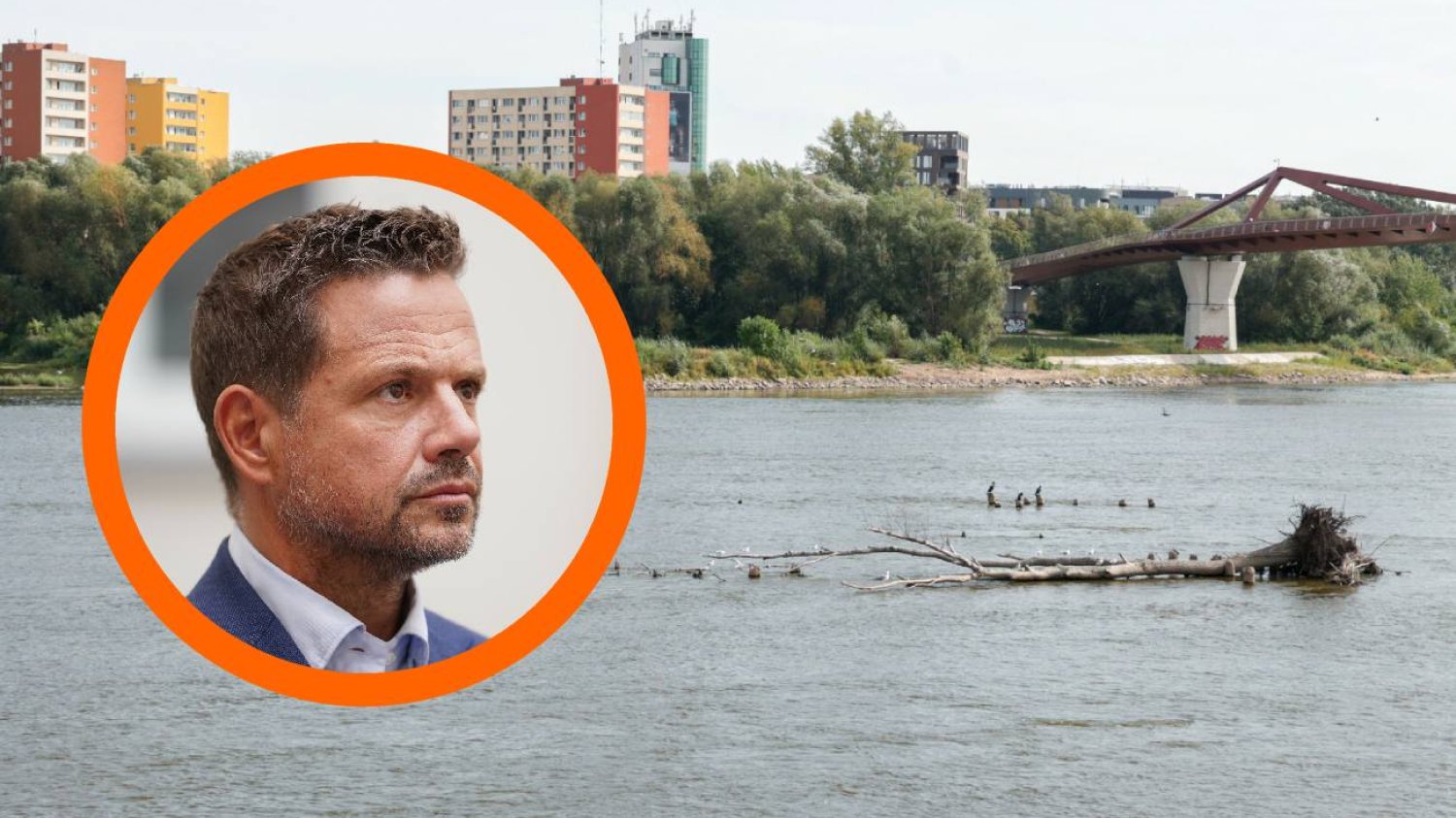 Kiedy wielka fala dotrze do Warszawy? Trzaskowski komentuje