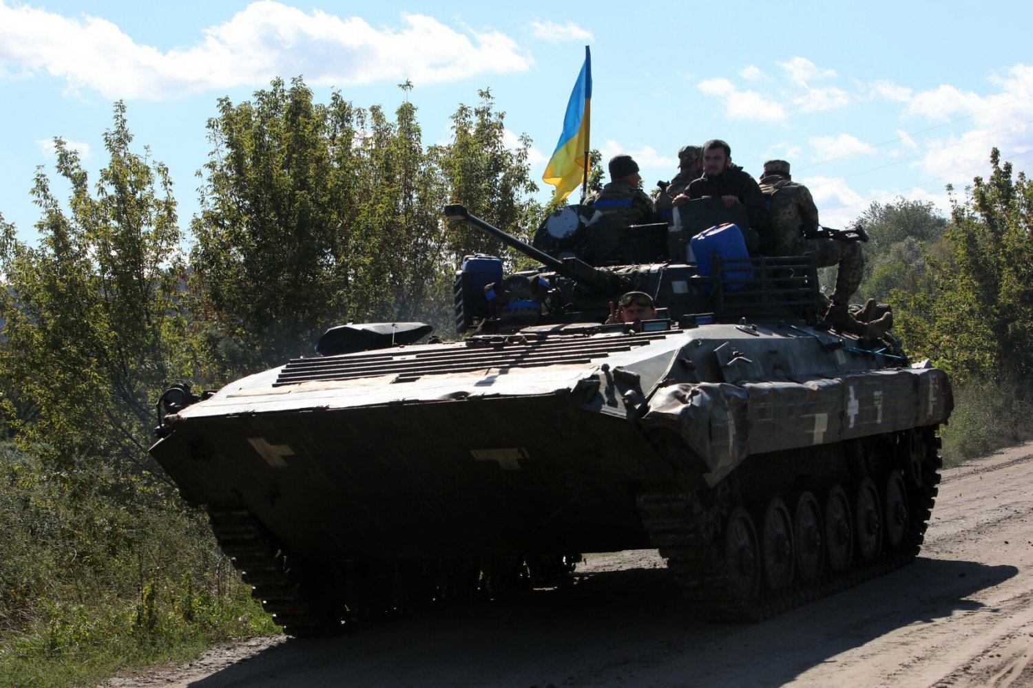 Wojska ukraińskie. Zdjęcie ilustracyjne.