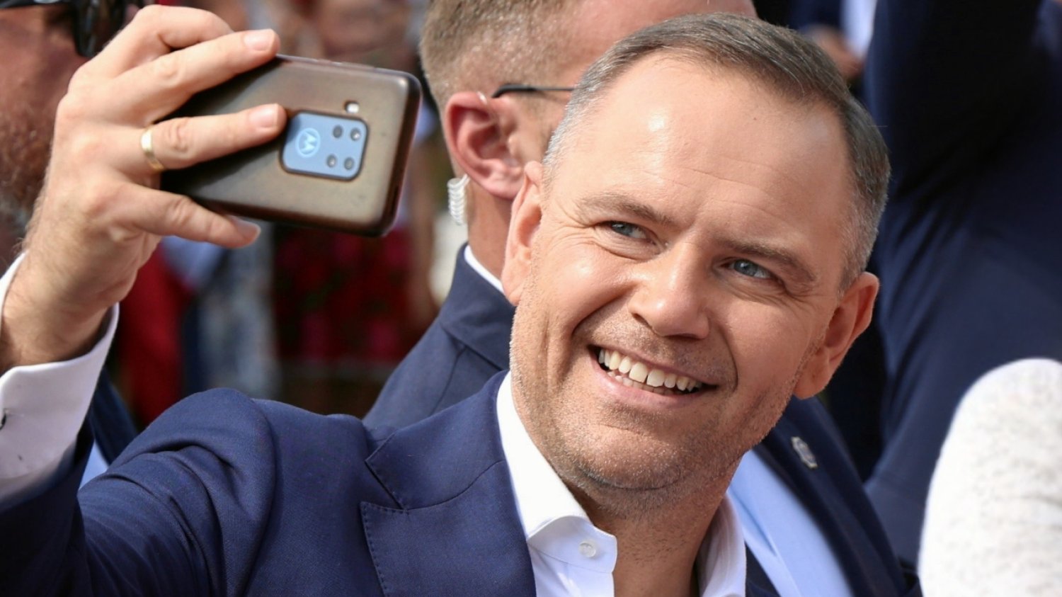 Karol Nawrocki nie odpuścił meczu Lechii Gdańsk, nawet jako prezydent.