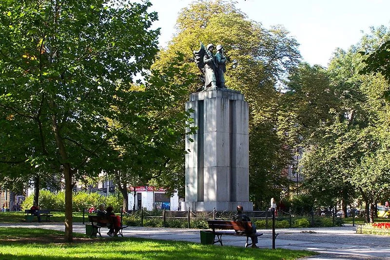 Pomnik Wyzwolicieli na placu Wolności w Katowicach