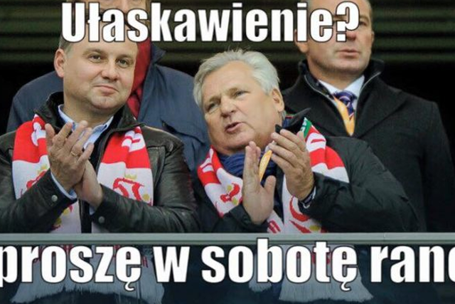 Piątkowe memy z Kwaśniewskim na stałe zagościły w polskim internecie.