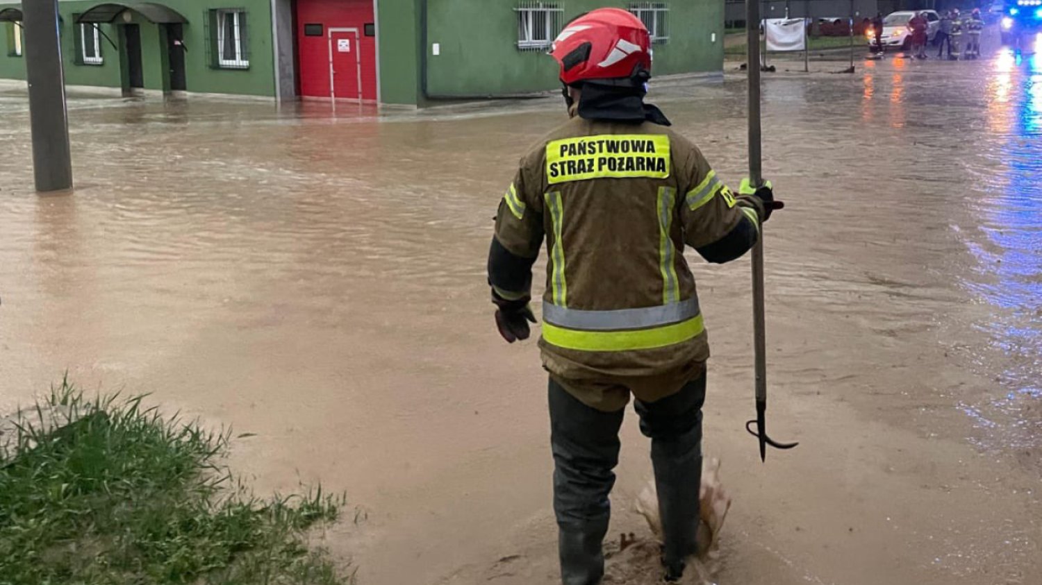 Pawłosiów pod wodą. Ponad 150 domów zalanych.