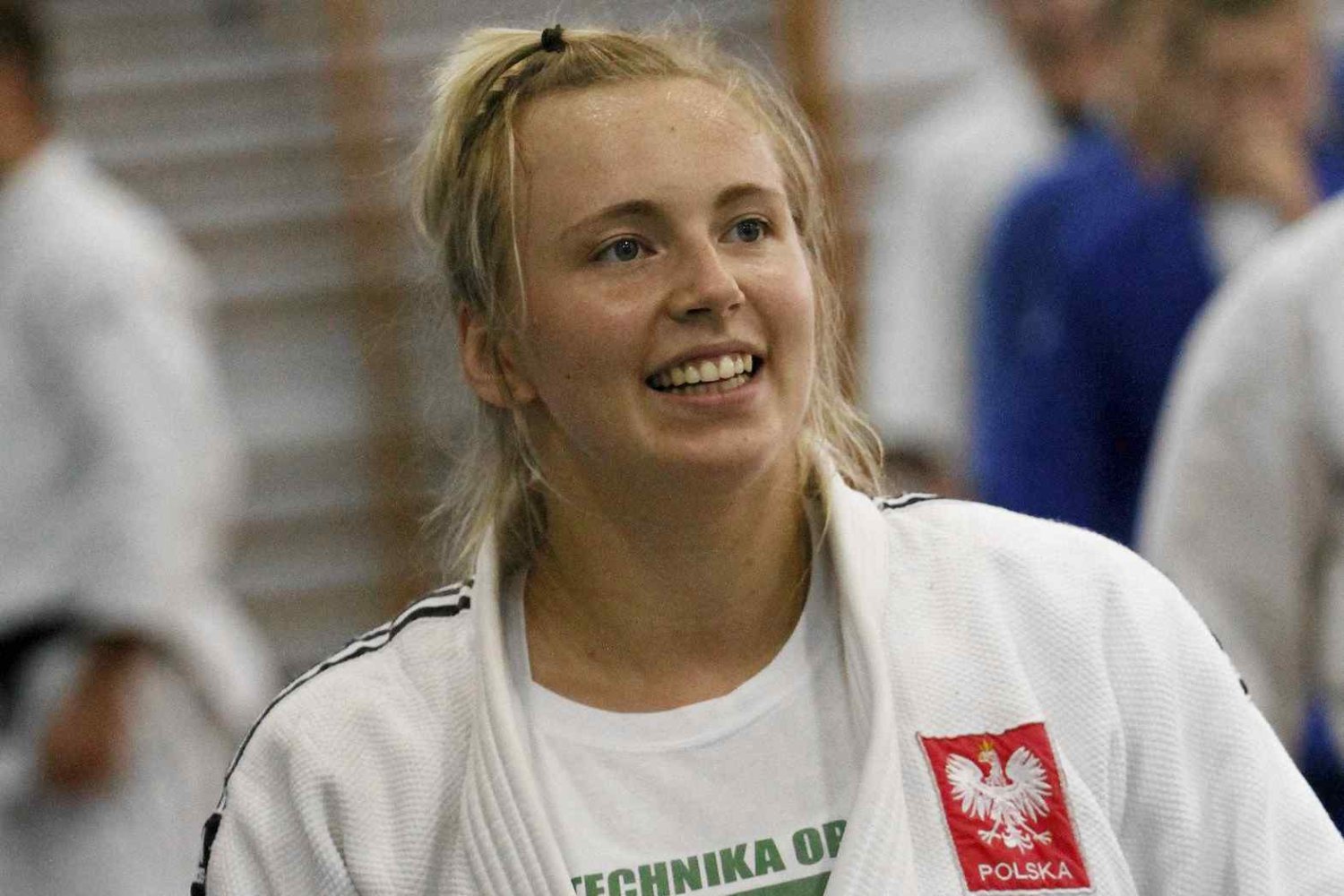 Daria Pogorzelec podczas treningu przed igrzyskami w Londynie (11 VII 2012)