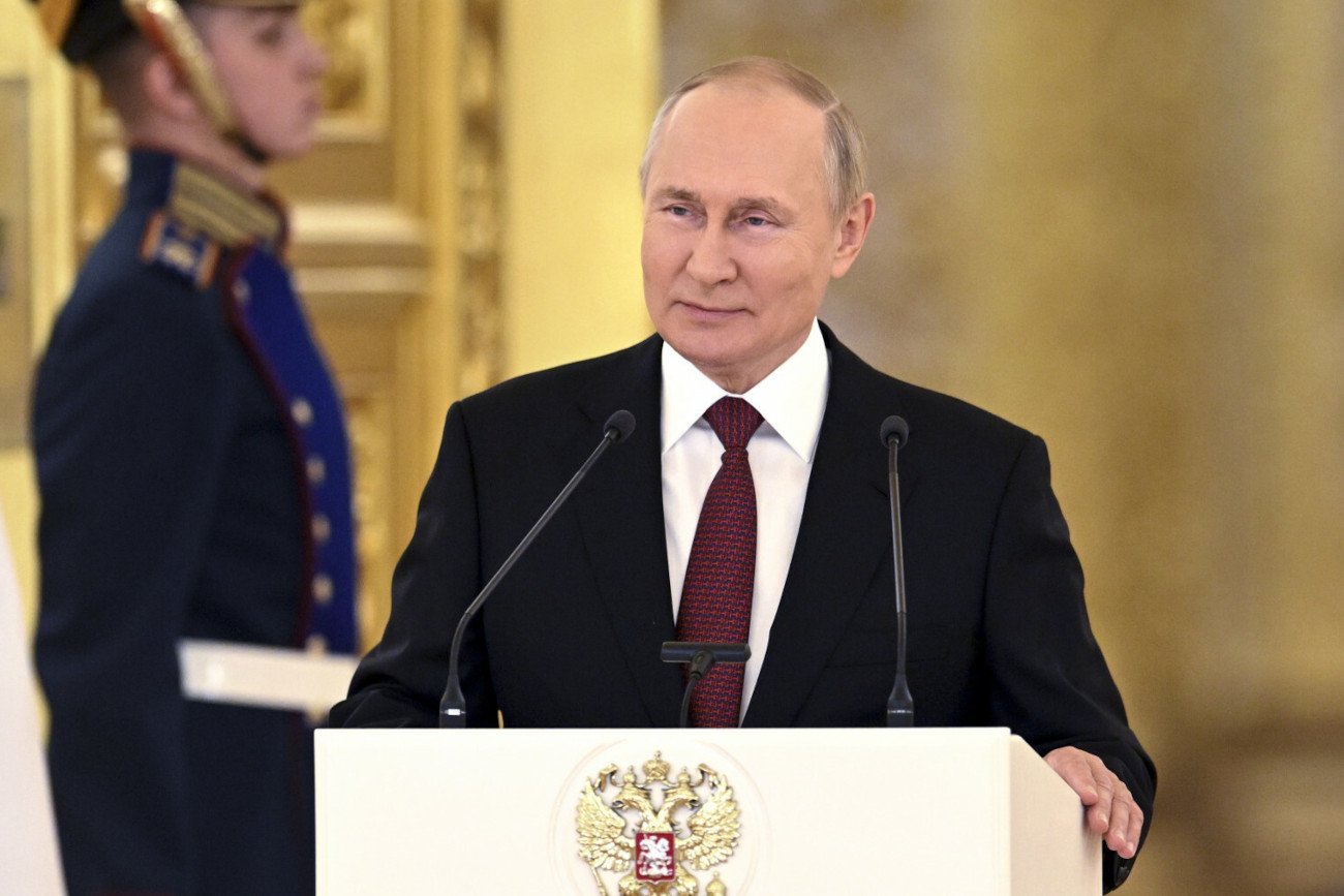 Władimir Putin, dyktator Rosji.