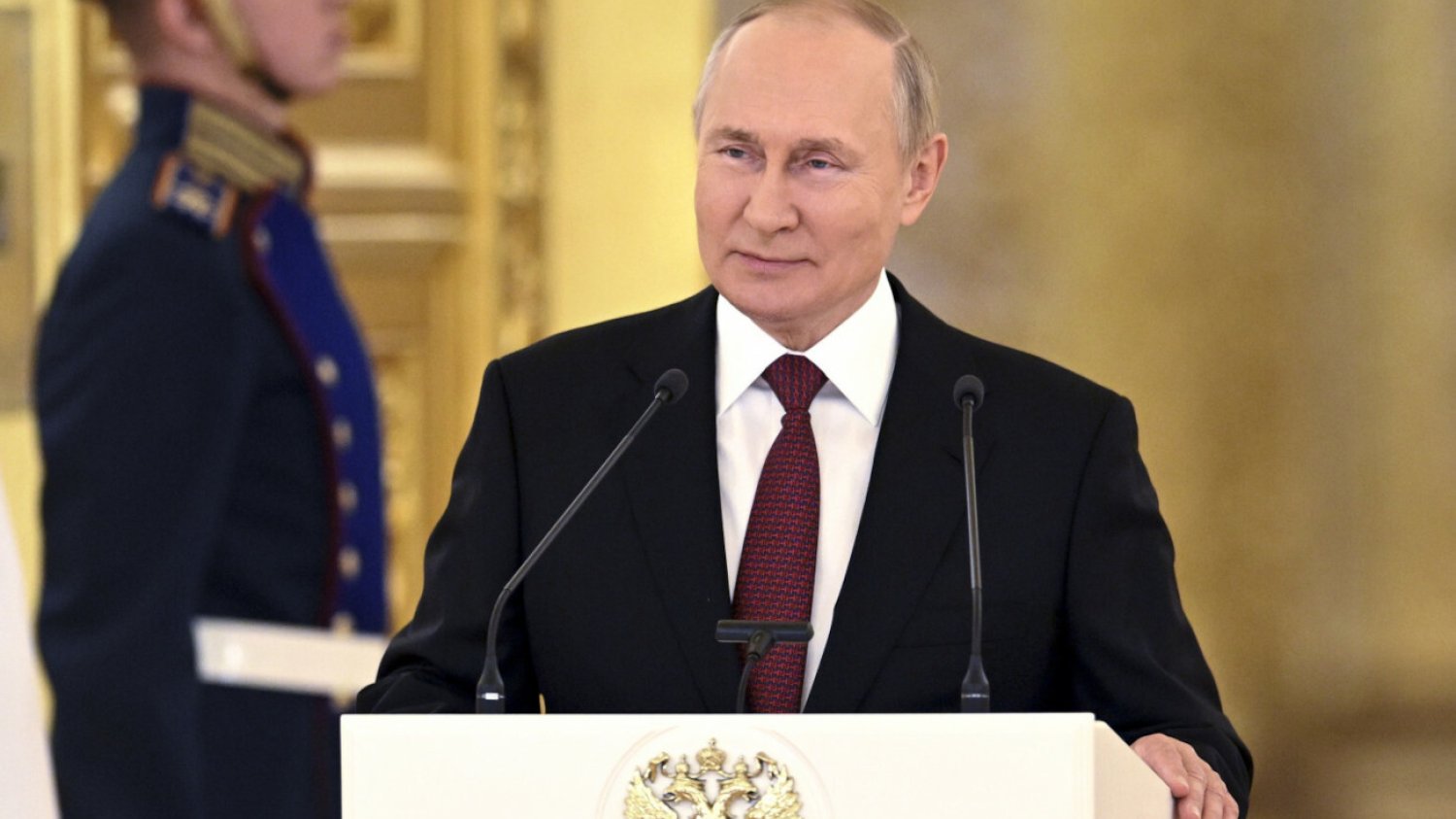 Władimir Putin, dyktator Rosji.