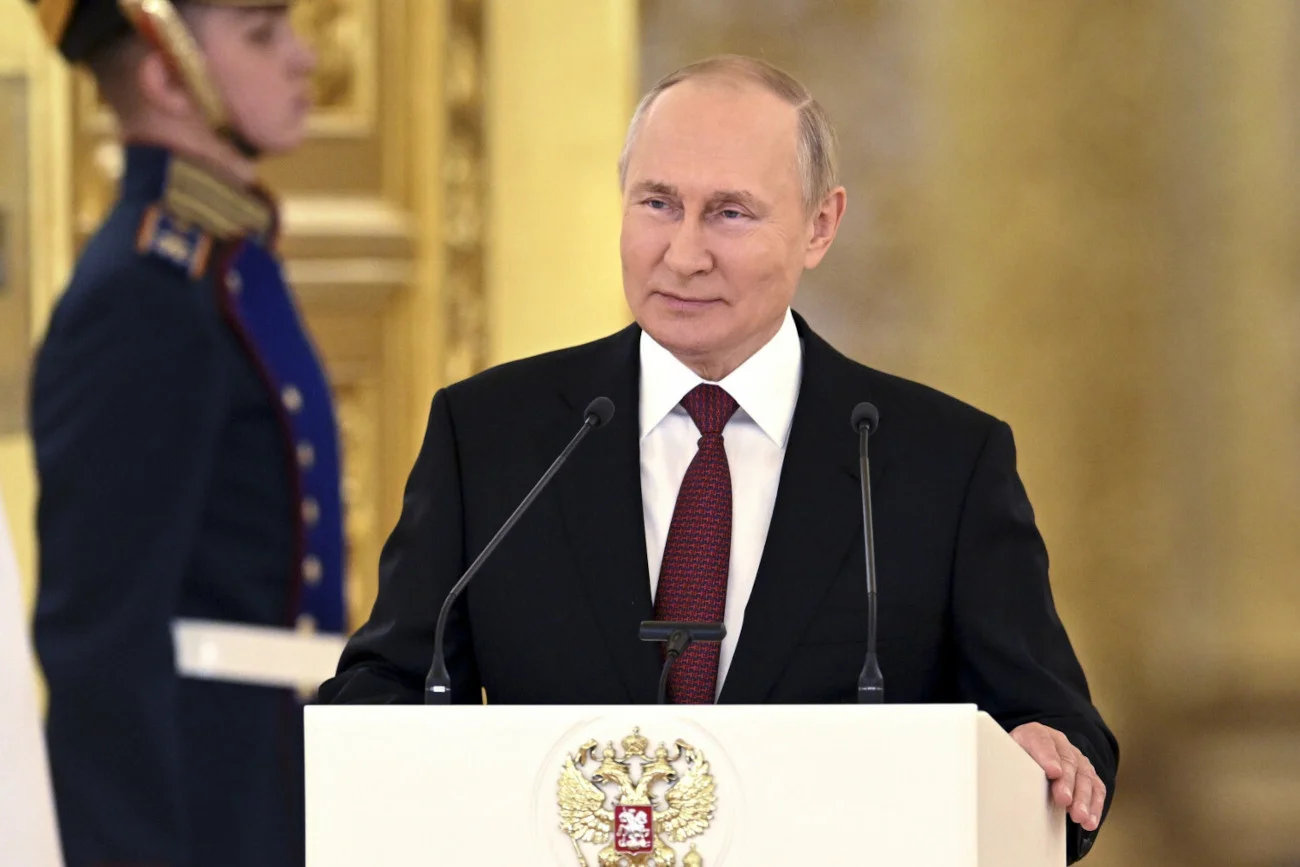 Władimir Putin, dyktator Rosji.