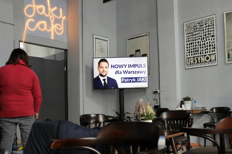 Wokół punktu wyborczego Partyka Jakiego narosły kontrowersje natury... epidemiologicznej.