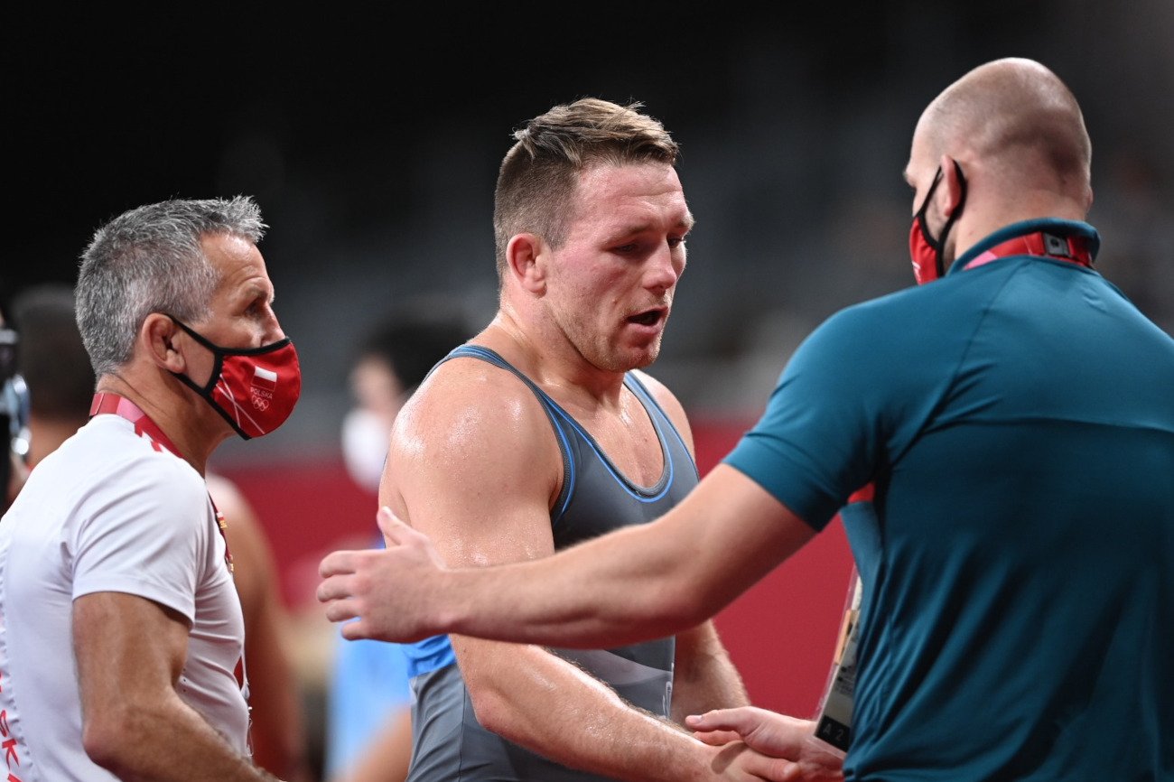 Tadeusz Michalik awansował do półfinału w zapasach w kategorii 97 kg na igrzyskach w Tokio