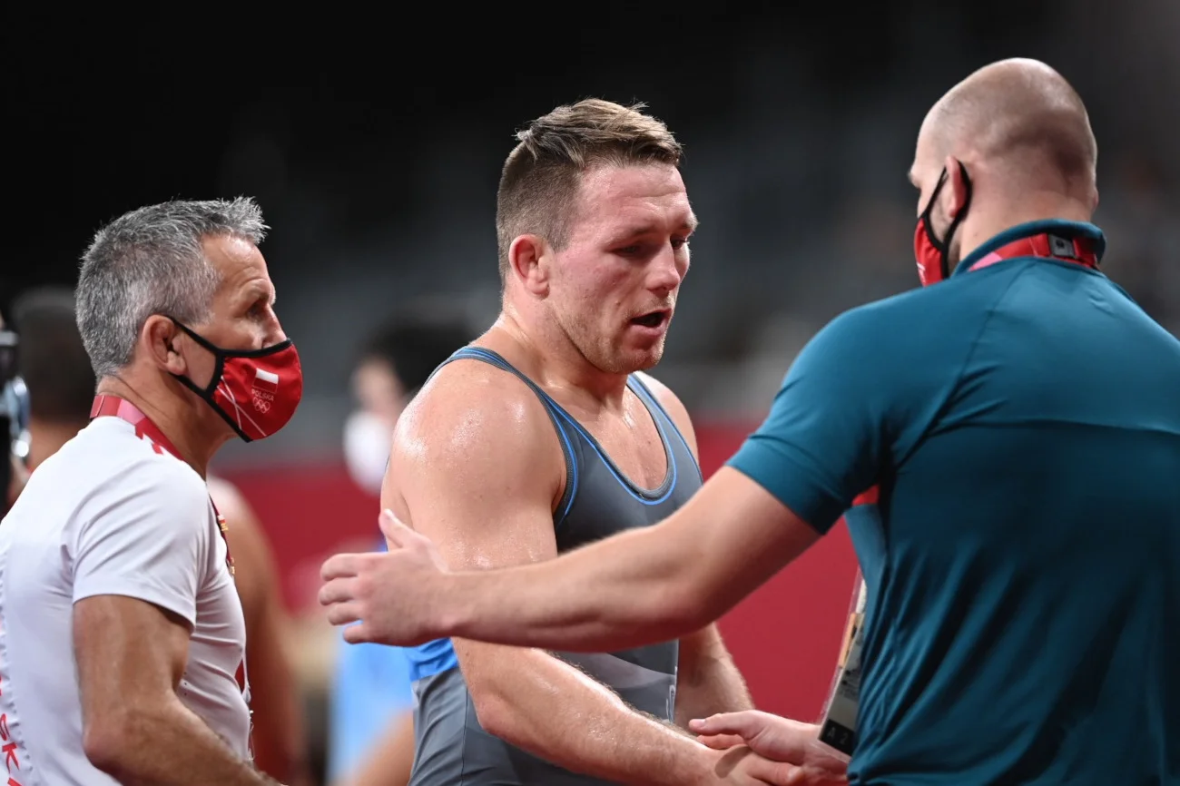 Tadeusz Michalik awansował do półfinału w zapasach w kategorii 97 kg na igrzyskach w Tokio