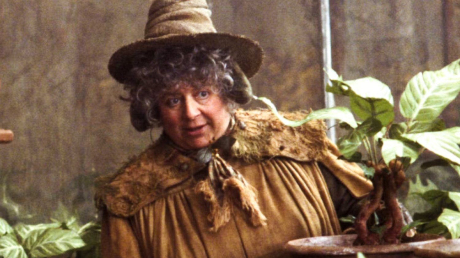 Miriam Margolyes, odtwórczyni roli profesor Sprout w "Harrym Potterze", zapozowała nago dla magazynu "Vogue".