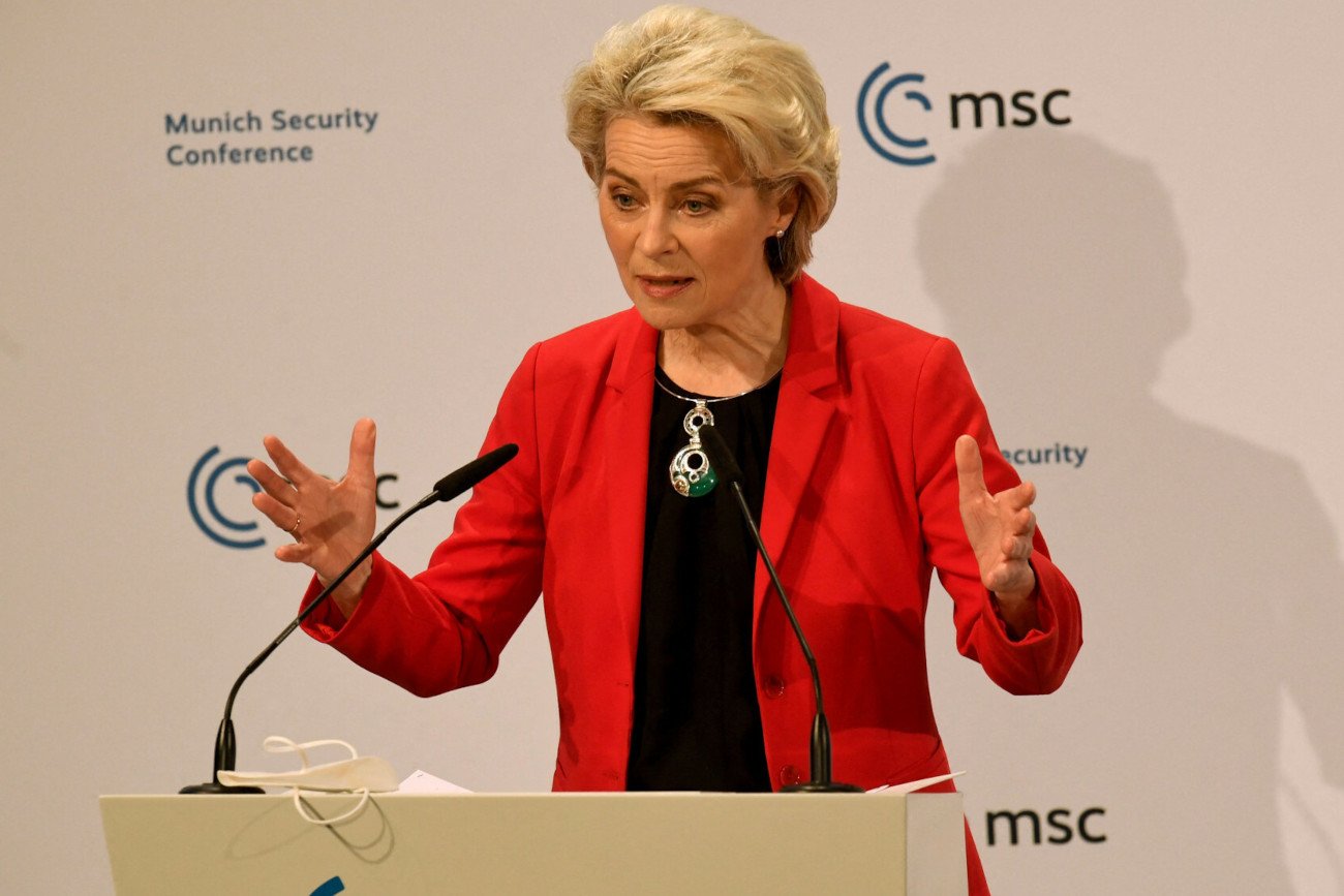 Szefowa Komisji Europejskiej Ursula von der Leyen na konferencji MSC.