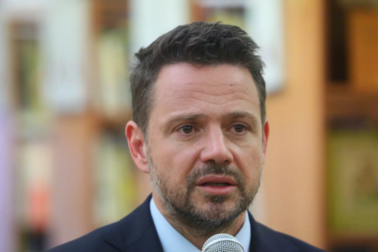 Prezydent Warszawy Rafał Trzaskowski.
