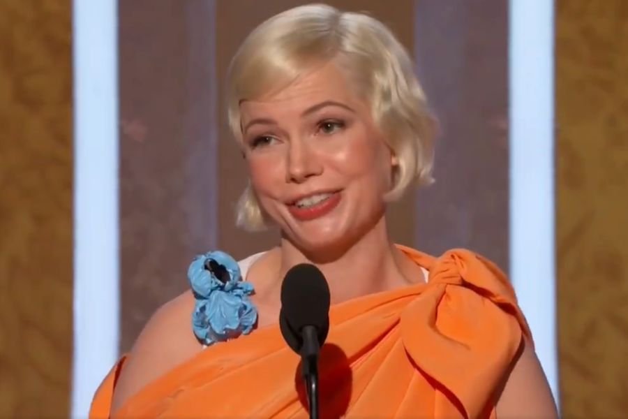 Michelle Williams wygłosiła ważną przemowę po otrzymaniu Złotego Globa za rolę w serialu "Fosse/Verdon"