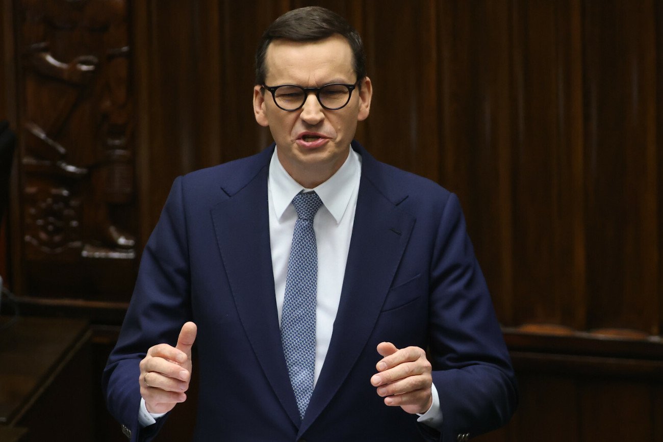 Premier Mateusz Morawiecki powiedział w czwartek w Sejmie, że polexit to fake news.