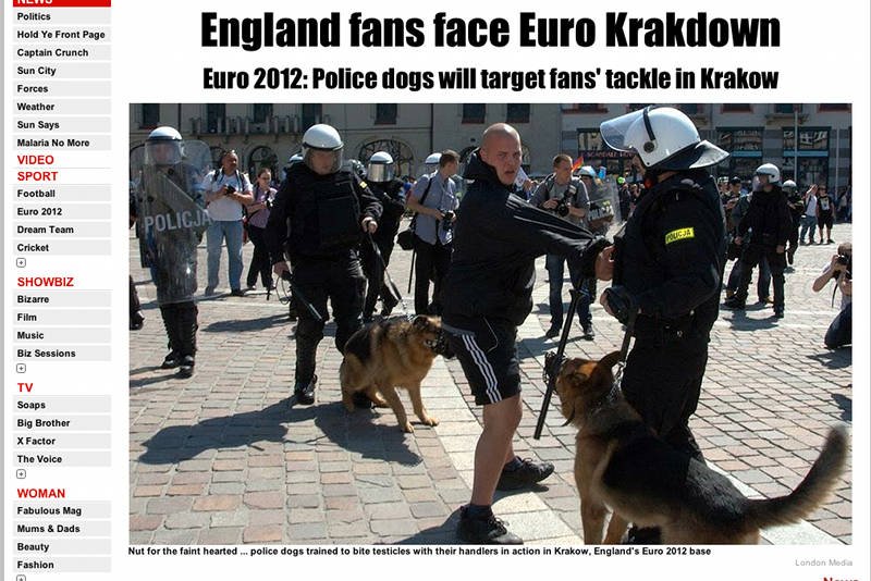 Artykuł z dzisiejszego "The Sun"