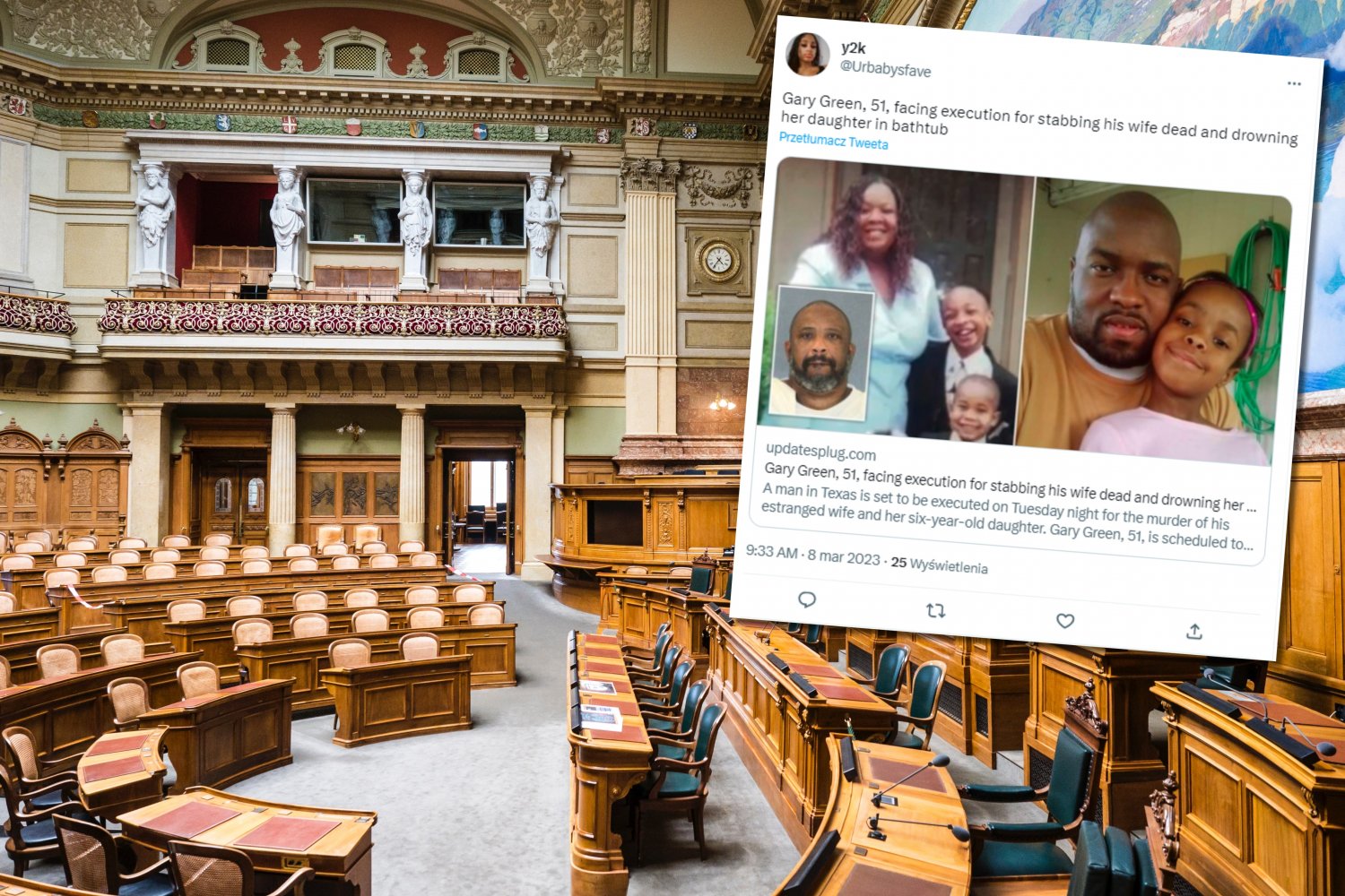 51-letni Gary Green otrzymał zastrzyk śmierci.