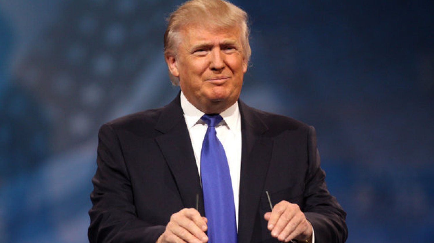 Donald Trump, dla niektórych znany jako "Tramp".