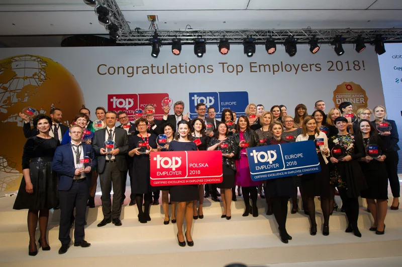 Na początku lutego tego roku odbyła się gala wieńcząca dziewiątą już edycję programu Top Employers Polska. Certyfikat przeznaczony dla najlepszych pracodawców otrzymało 48 działających w naszym kraju organizacji.
