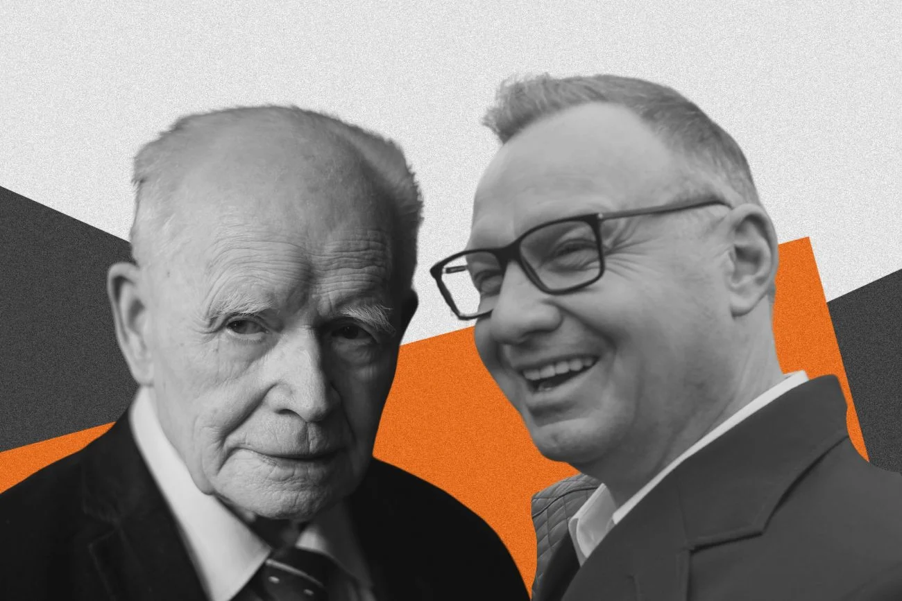 Duda zakpił z niego, przedrzeźniał jego głos. Prof. Strzembosz: Przyjąłem to dość obojętnie Duda zakpił z prof. Strzembosza. Tak komentuje to były I prezes SN