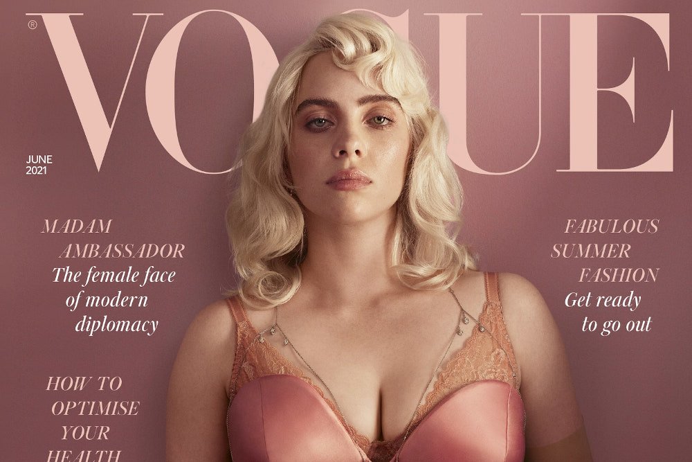 Billie Eilish pokazała się w brytyjskim "Vogue" w zupełnie nowym wydaniu