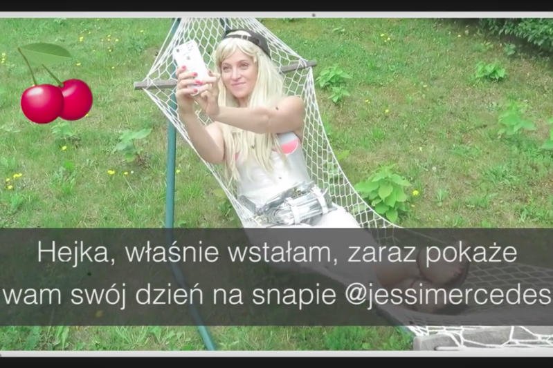 Ada Fijał jako blogerka Jessica Mercedes.