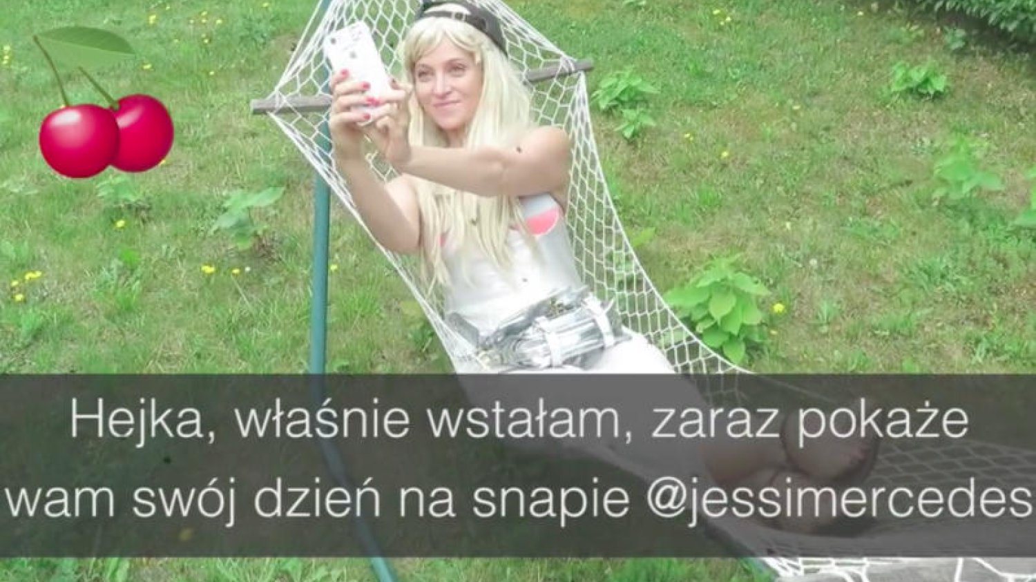 Ada Fijał jako blogerka Jessica Mercedes.