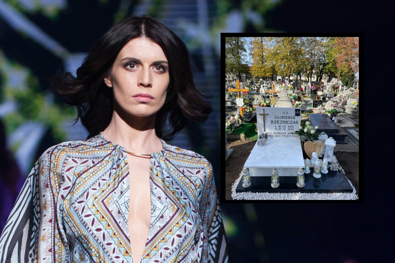 Magdalena Stępień pokazała grób małego Oliwiera. "Przechodzę przez piekło"