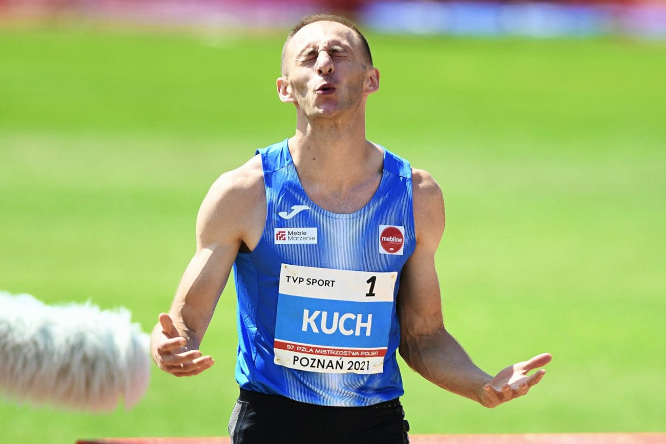 Andrzej Kuch ma za sobą najlepszy sezon w karierze. Mistrz Polski w skoku w dal chciałby skupić się tylko na sporcie.