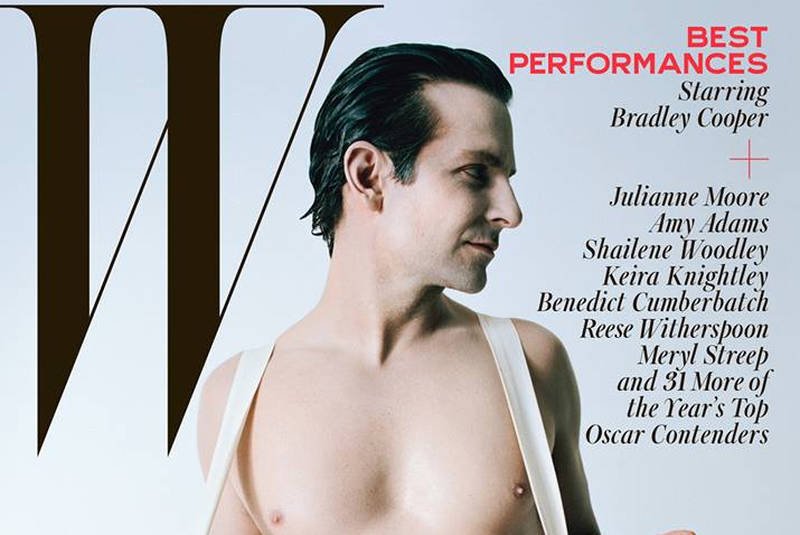 Bradley Cooper dla lutowej edycji magazynu "W"