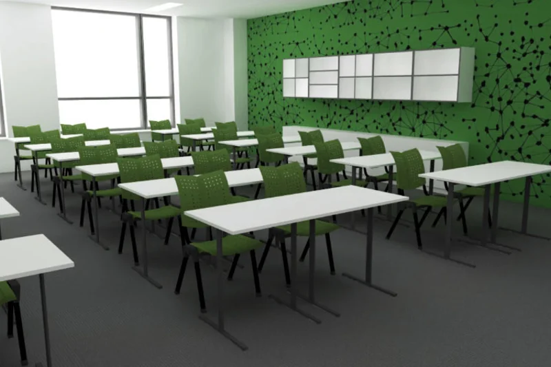 Jedna z sal lekcyjnych w niepublicznym technikum Techni Schools