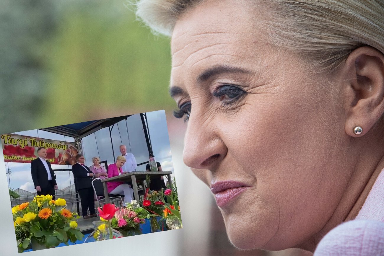 Agata Kornhauser-Duda ma swój gatunek tulipanów.