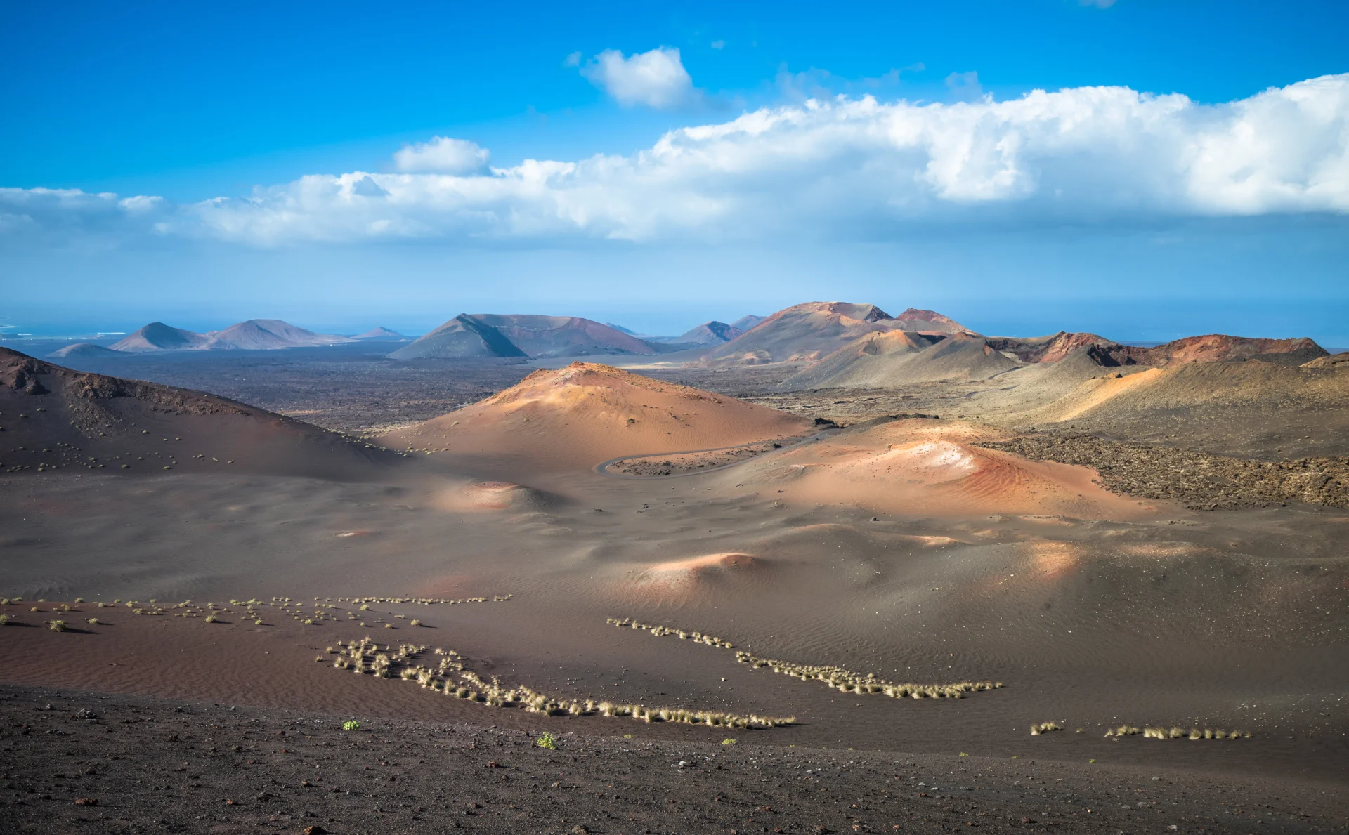 Wulkaniczny krajobraz na Lanzarote