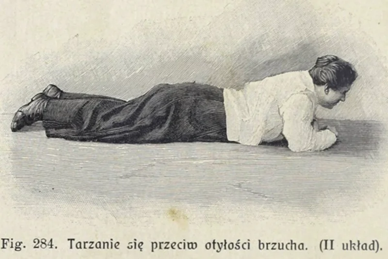 Kiedyś z otyłością brzucha radzono sobie inaczej.