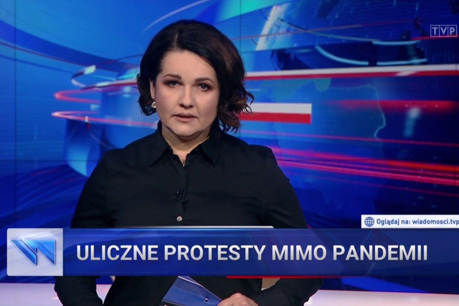 "Wiadomości" powiedziały o skutkach protestów kobiet