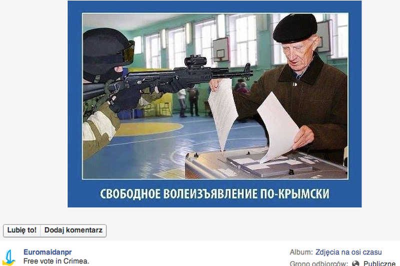 Trwa referendum na Krymie, ale chyba nikt nie ma wątpliwości jaki będzie jego przebieg.