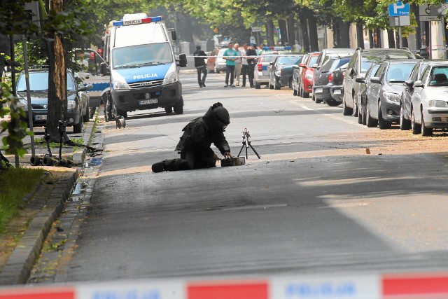 Policyjni saperzy mają ostatnio pełne ręce roboty.