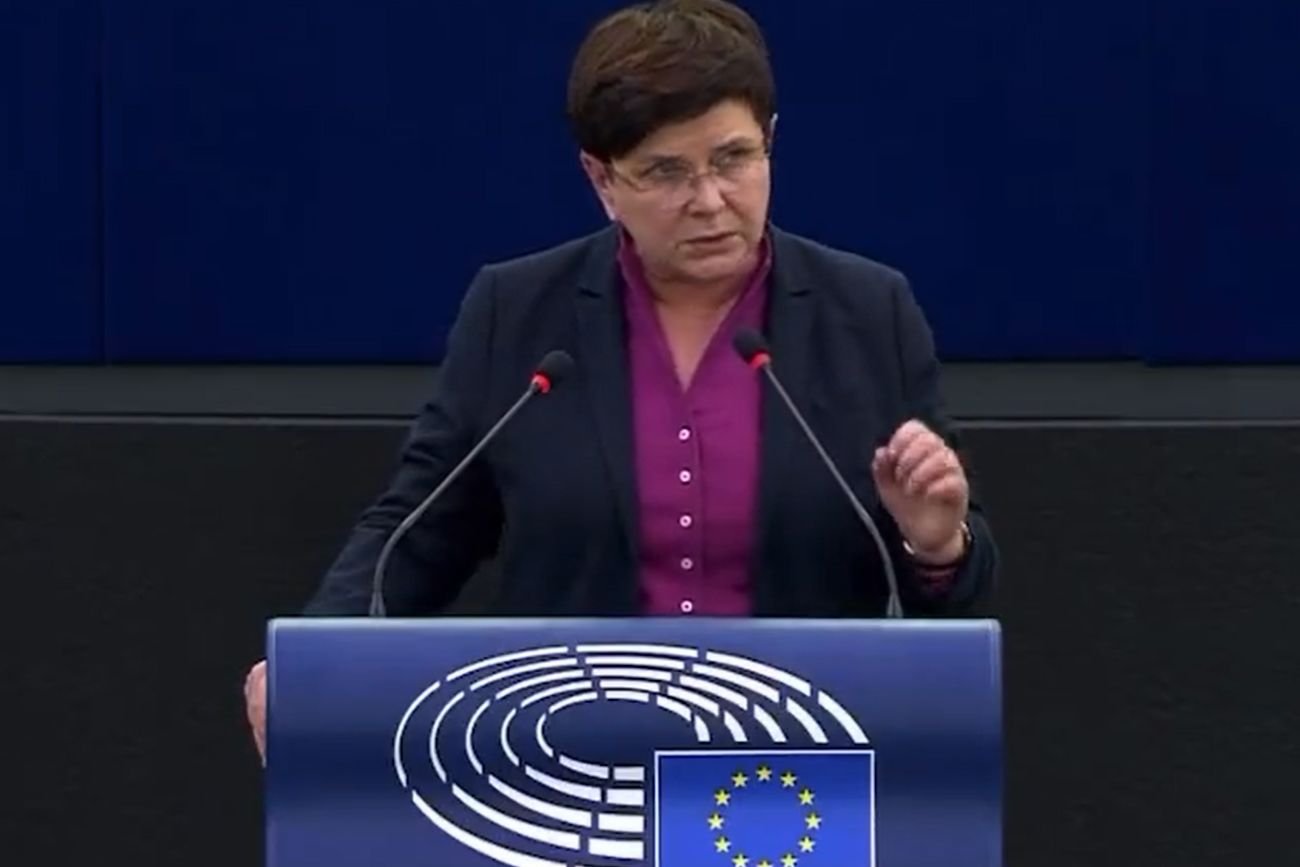 Beata Szydło skomentowała w Parlamencie Europejskim słowa Emmanuela Macrona, który mówił o priorytetach francuskiej prezydencji w Radzie Unii Europejskiej.