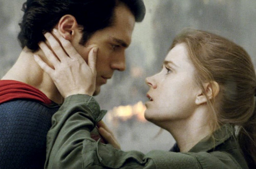 Amy Adams i Henry Cavill jako Lois Lane i Superman