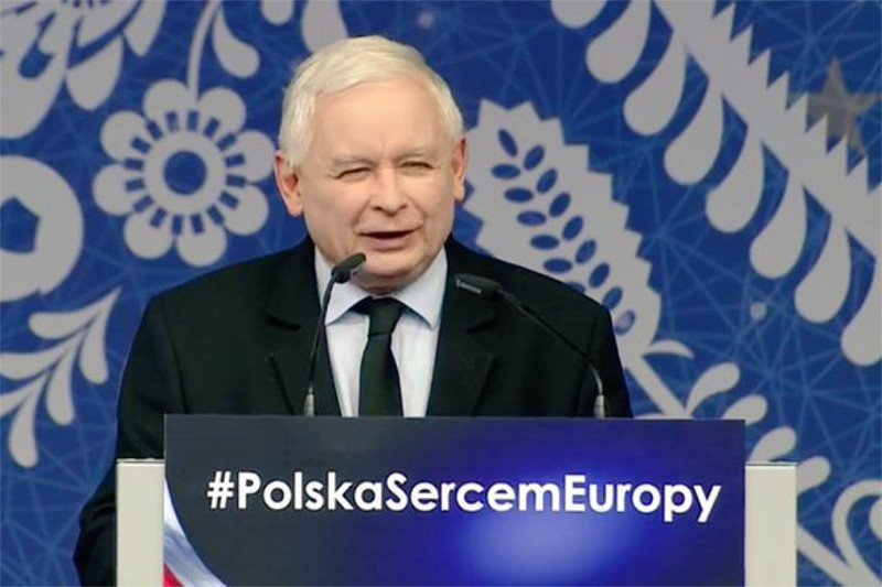 Jarosław Kaczyński odpowiedział Żydom i Amerykanom w sprawie ustawy 447.