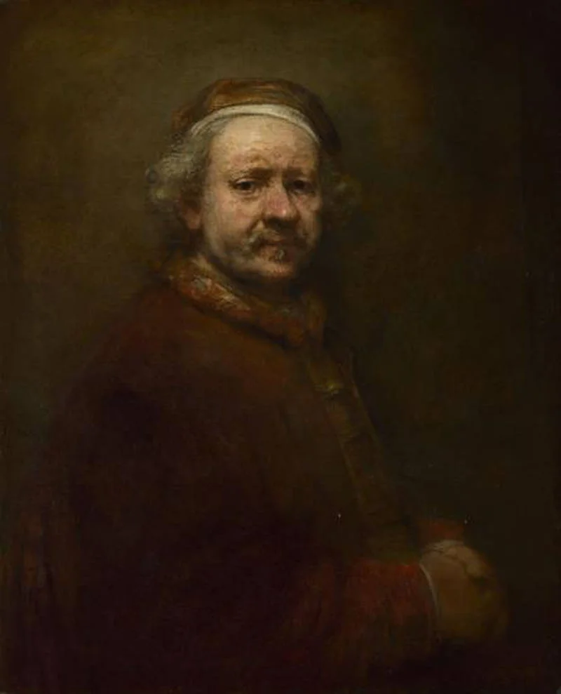 Rembrandt chorował na trądzik różowaty.