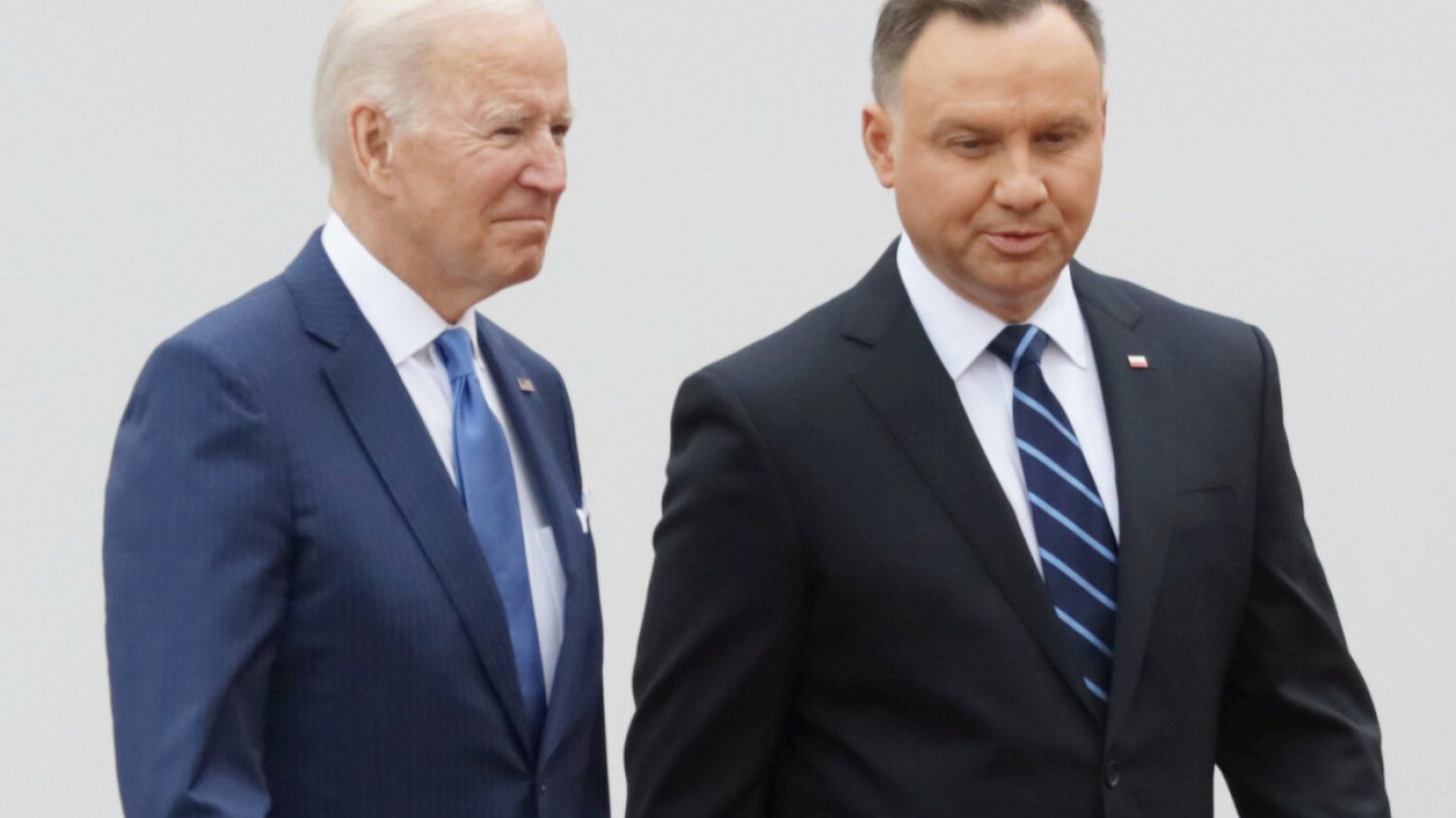 Joe Biden i Andrzej Duda. Warszawa, 26 marca 2022