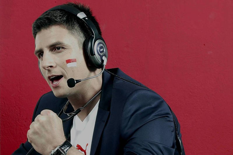 Mateusz Borek – jeden z najlepszych komentatorów piłki nożnej, pracuje dla Eurosportu i Polsatu Sport