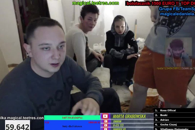 DanielMagical odchodzi od streamowania gier - większe zainteresowanie budzi na przykład picie alkoholu i szarpanie się z sąsiadami na wizji.