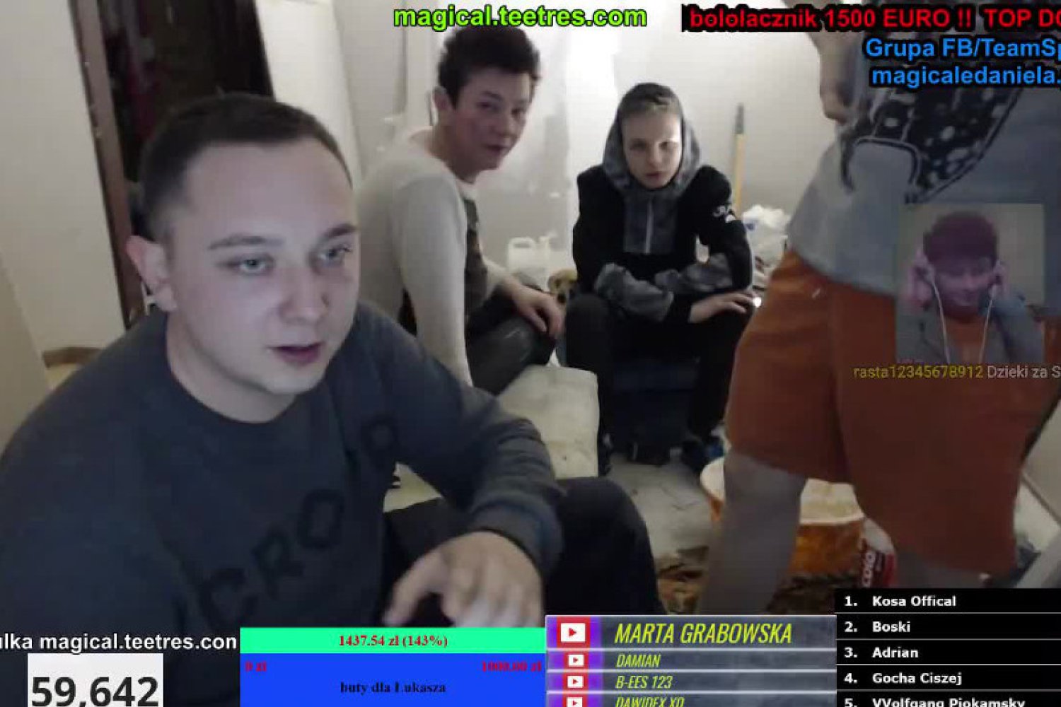 DanielMagical odchodzi od streamowania gier - większe zainteresowanie budzi na przykład picie alkoholu i szarpanie się z sąsiadami na wizji.