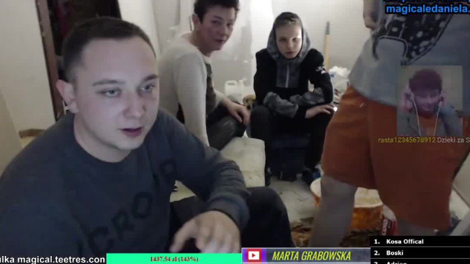 DanielMagical odchodzi od streamowania gier - większe zainteresowanie budzi na przykład picie alkoholu i szarpanie się z sąsiadami na wizji.